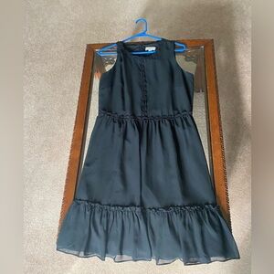 Loft Black Dress / Size 8